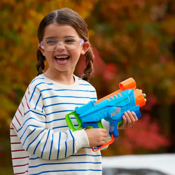 Игрушечный автомат Hasbro Nerf Elite Junior Explorer Easy-Play F6367 6+/ Стрел/ Голубой photo 15 Игрушечный автомат Hasbro Nerf Elite Junior Explorer Easy-Play F6367 6+/ Стрел/ Голубой photo 15