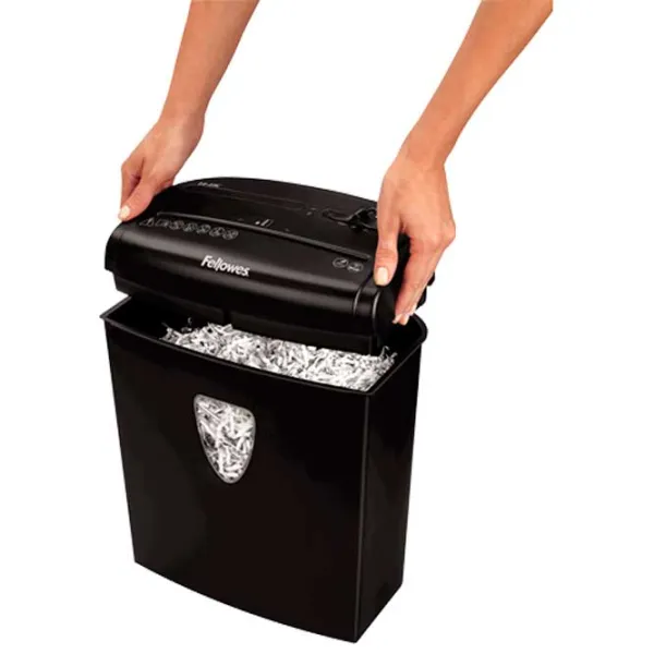 Шредер Fellowes Powershred® 8C DIN Level P-4 15 л Черный photo 3