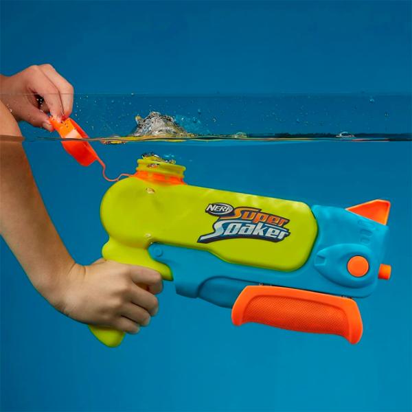 Водяной пистолет Hasbro Nerf Super Soaker Wave Spray F6397 6+/ Вода/ Зелёный photo 5