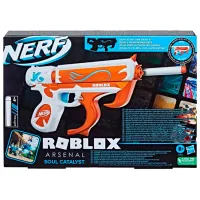 Pistol automat de jucărie Hasbro Nerf Roblox Arsenal Soul Catalyst F6762 8+/ Săgeți/ Orange photo 5