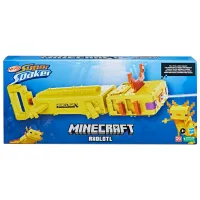 Pistol cu apa Hasbro Nerf Super Soaker Minecarft Axolotl F7601 8+/ Apă/ Yellow photo 2