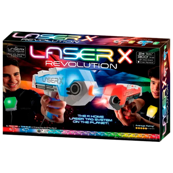 Набор лазерных пистолетов Laser X Revolution 88046 6+/ Лазер/ Красный photo 2