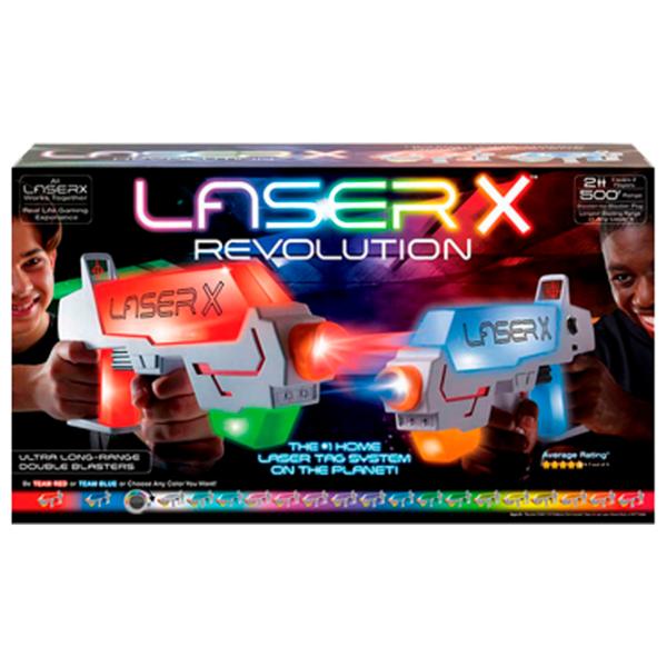 Набор лазерных пистолетов Laser X Revolution Long Range B2 88178 8+/ Лазер/ Синий photo 3
