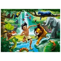 Puzzle 2D Castorland Jungle Book 6+/ Numărul de piese: 100 photo 2