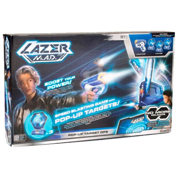 Набор лазерных пистолетов Lazer M.A.D. Pop-Up Target Ops 86877 6+/ Лазер/ Синий photo 4