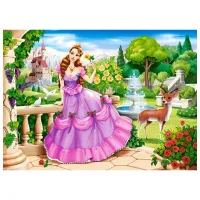 Puzzle 2D Castorland Princess in the Royal Garden 6+/ Numărul de piese: 100 photo 2