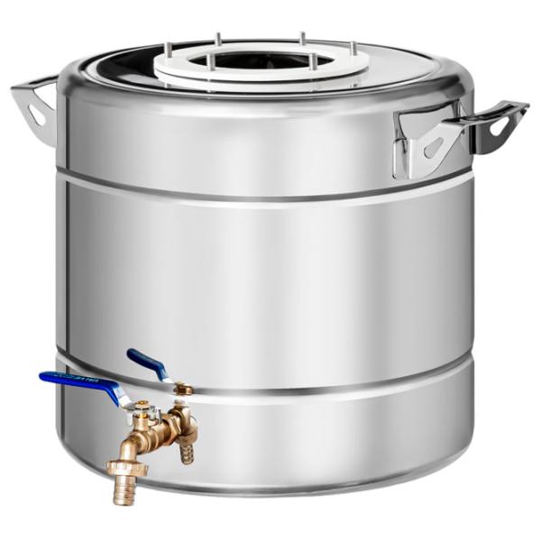 Aparat de țuică Dobryi jar Fenix Dachnii Econom 20 l Pe plită, încălzitor detașabil photo 2