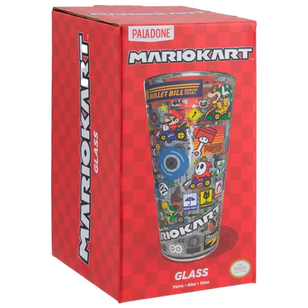 Чашка Paladone Super Mario Kart Glass 400 мл photo 3