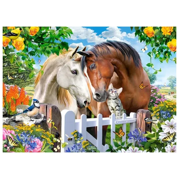 Puzzle 2D Castorland Best Friends 6+/ Numărul de piese: 100 photo 2