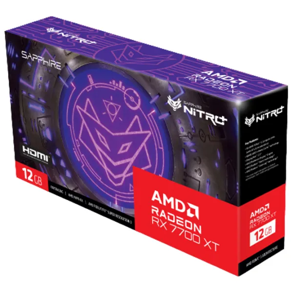 Видеокарта Sapphire RX 7700 XT PCI Express x16 4.0 / 12 ГБ photo 6