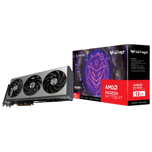 Видеокарта Sapphire RX 7700 XT PCI Express x16 4.0 / 12 ГБ photo 9