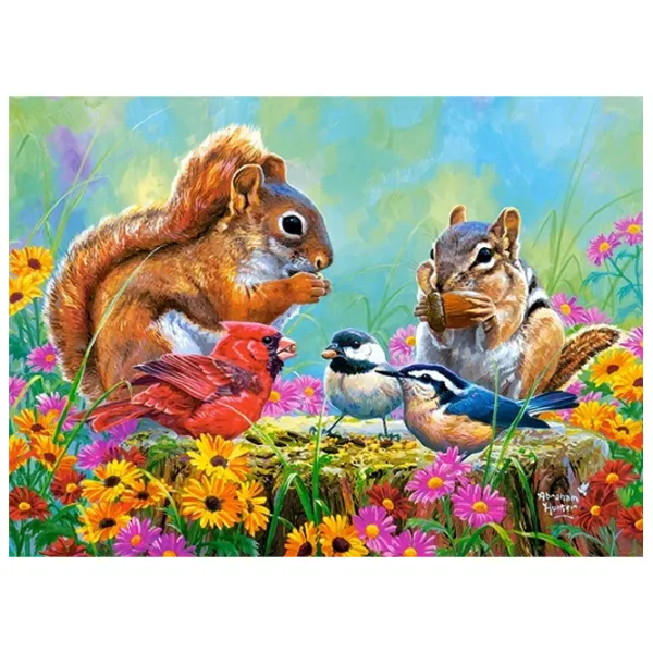 Puzzle 2D Castorland Snack Time 7+/ Numărul de piese: 200 photo 3