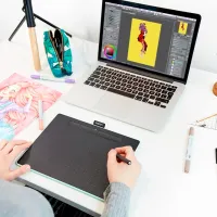 Tabletă grafică Wacom Intuos medium A5/ Pistachio photo 8