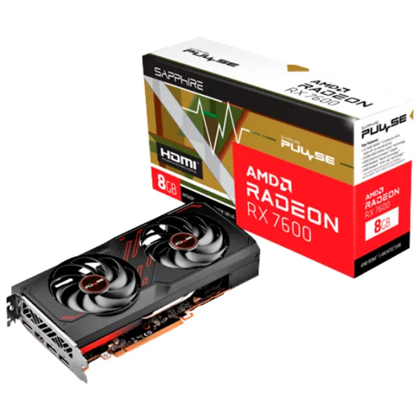 Placă video Sapphire Radeon RX 7600 PCI Express x8 4.0 / 8 GB photo 6