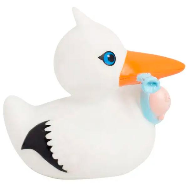 Игрушка для купания Lilalu Stork Duck with Baby 2242 3+/ Белый photo 2