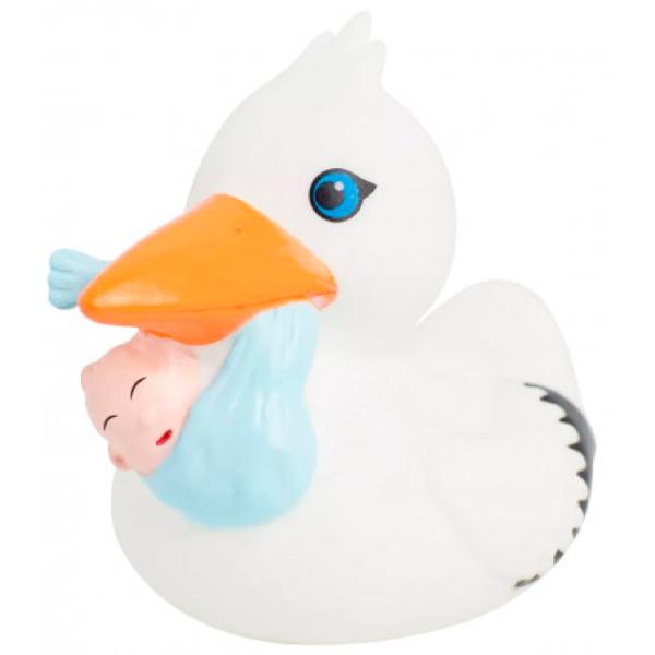 Игрушка для купания Lilalu Stork Duck with Baby 2242 3+/ Белый photo 3