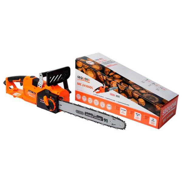 Fierăstrău cu lanţ Sequoia SEC2416SOL Electrică/ Orange photo 5