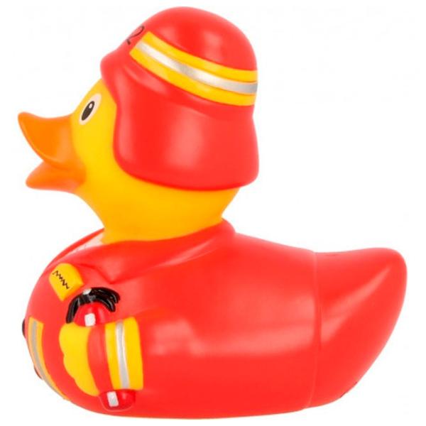Игрушка для купания Lilalu Firefighter Duck 1828 3+/ Красный photo 2