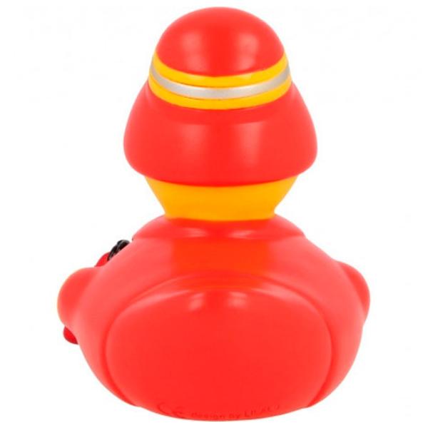 Игрушка для купания Lilalu Firefighter Duck 1828 3+/ Красный photo 3