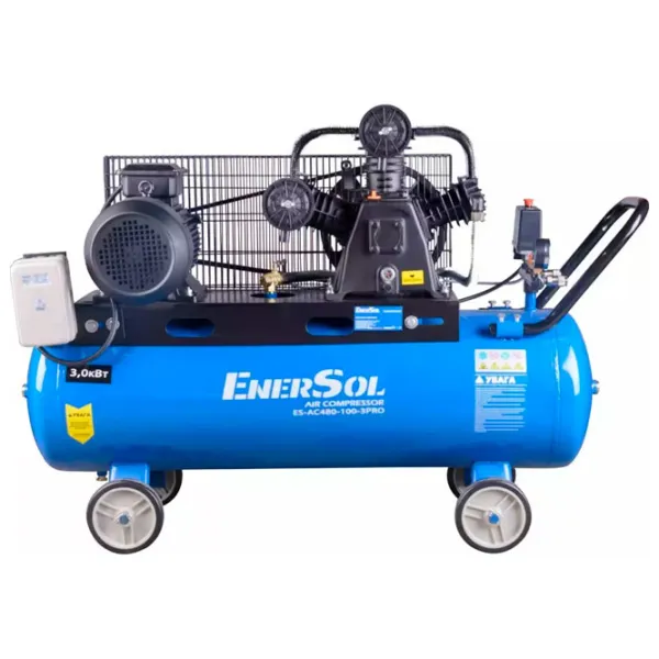 Compresor Enersol ES-AC480-100-3PRO electric/ Cu piston photo 3
