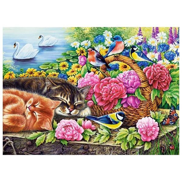 Пазл 2D Castorland Lazy Sunday 7+/ Количество деталей: 200 photo 2