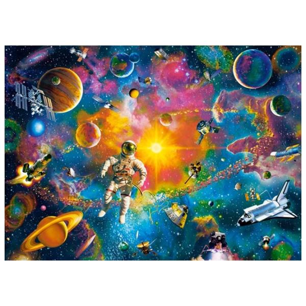 Puzzle 2D Castorland Man in Space 7+/ Numărul de piese: 200 photo 2