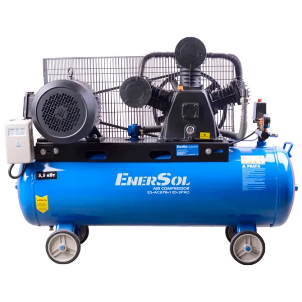 Compresor Enersol ES-AC670-120-3PR electric/ De ulei photo 3