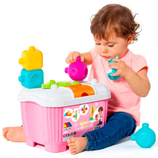 Joc educativ Molto Activity Box 21521 1+/ Pink photo 5