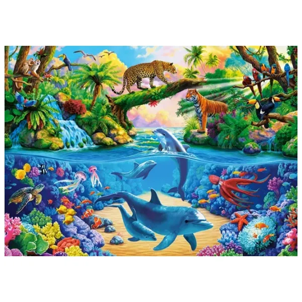 Пазл 2D Castorland Wild Nature 8+/ Количество деталей: 260 photo 2