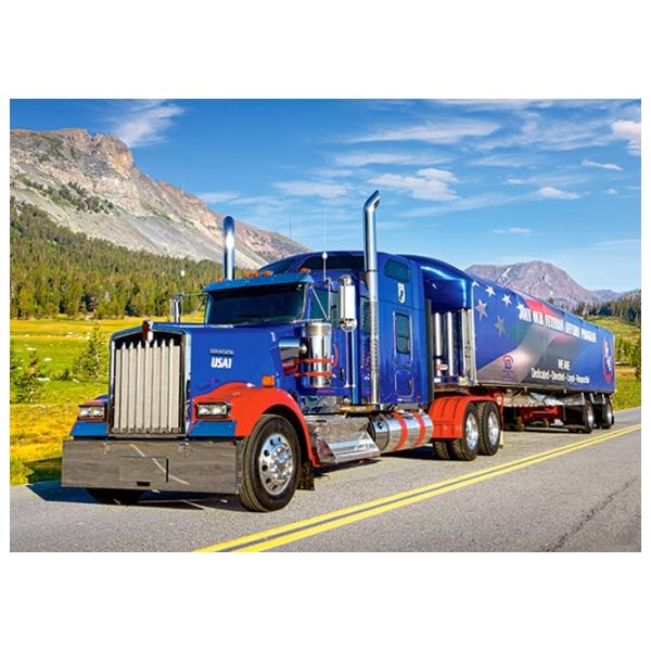 Puzzle 2D Castorland Kenworth W 900 8+/ Numărul de piese: 260 photo 2