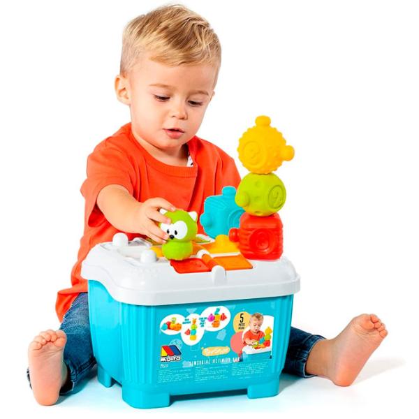 Joc educativ Molto Activity Box 21520 1+/ Blue photo 6
