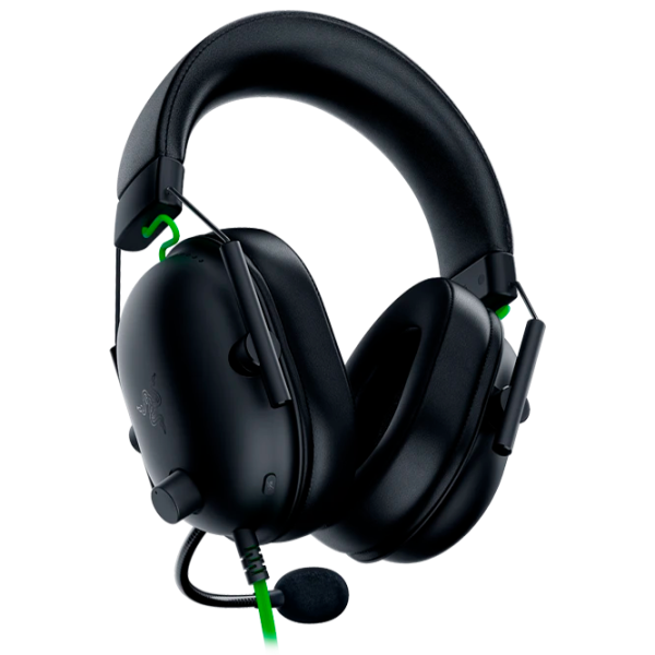 Căști Razer BlackShark V2 X Green Black Cu fir/ Gaming photo 2