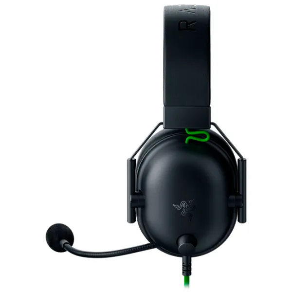 Căști Razer BlackShark V2 X Green Black Cu fir/ Gaming photo 4