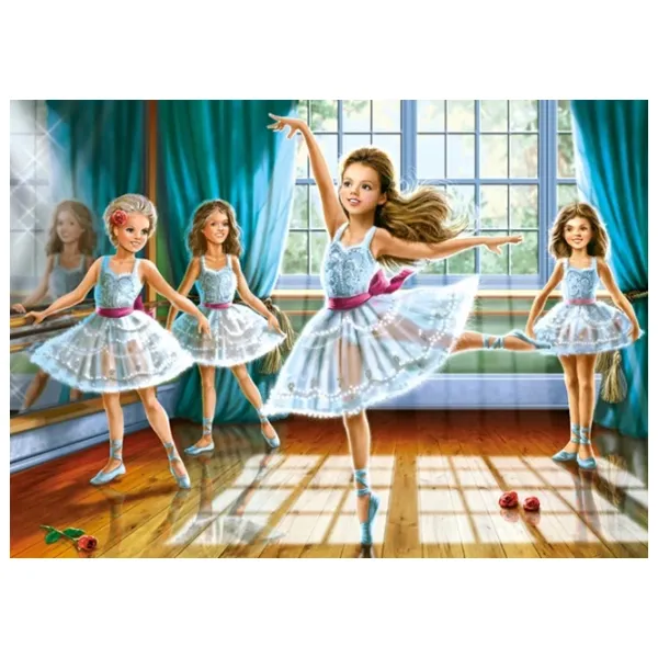Puzzle 2D Castorland Little Ballerinas 8+/ Numărul de piese: 260 photo 2