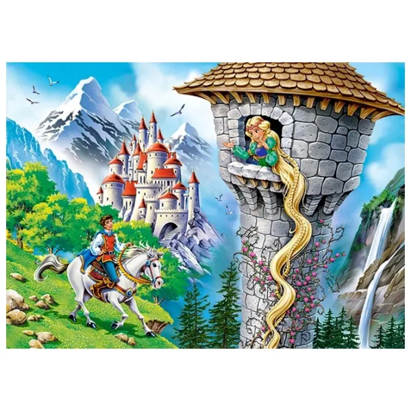 Puzzle 2D Castorland Rapunzel 8+/ Numărul de piese: 260 photo 2