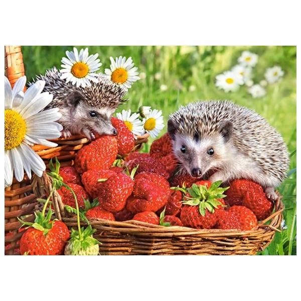 Puzzle 2D Castorland Strawberry Dessert 8+/ Numărul de piese: 260 photo 2