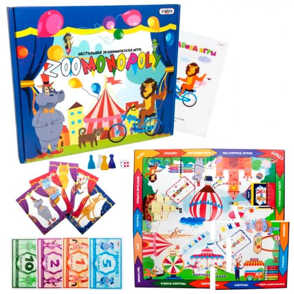 Настольная игра Strateg Zoo Monopoly 6+/ Monopoly photo 2