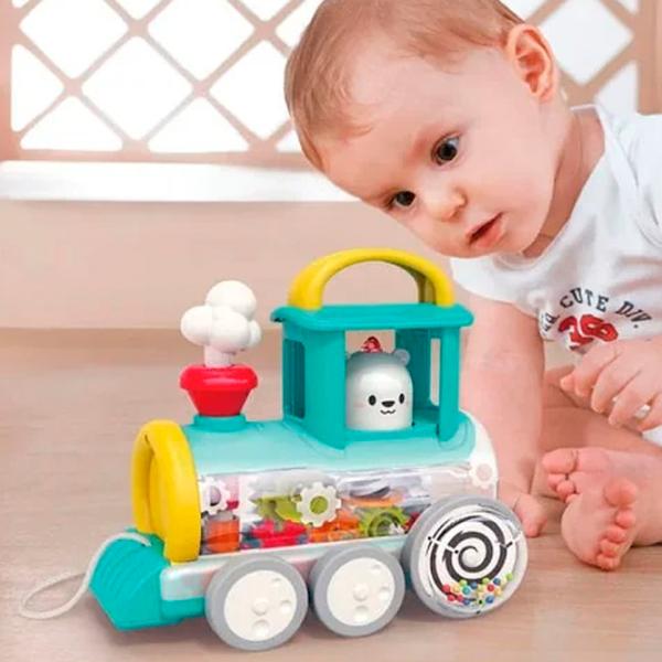 Jucarii Hola Toys Train Engine 0.6+/ Развитие photo 3