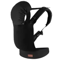 Marsupiu pentru copii MoMi Collet (NOSI00004) 20 kg/ Black photo 2