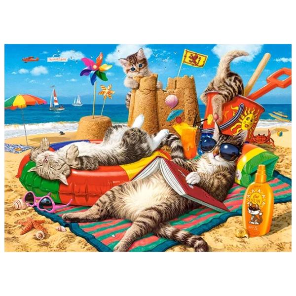 Puzzle 2D Castorland Summer Vibes 8+/ Numărul de piese: 300 photo 2