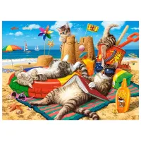 Puzzle 2D Castorland Summer Vibes 8+/ Numărul de piese: 300 photo 2