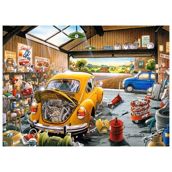 Puzzle 2D Castorland Sam's Garage 8+/ Numărul de piese: 300 photo 2