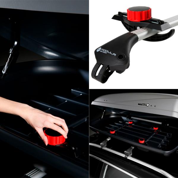 Автобокс Modula Travel 460 Quick Attachment System/ 460 л/ ABS Пластик photo 5