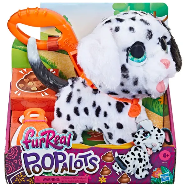 Jucărie de împins și tras FurReal Friends Poopalots Plush Dalmatian F6122 4+/ White photo 2