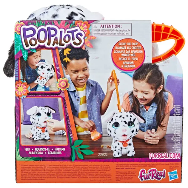 Jucărie de împins și tras FurReal Friends Poopalots Plush Dalmatian F6122 4+/ White photo 3