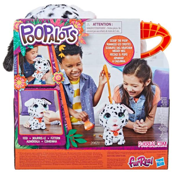 Jucărie de împins și tras FurReal Friends Poopalots Plush Dalmatian F6122 4+/ White photo 3