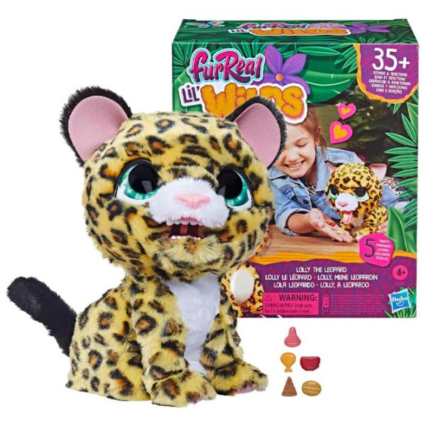 Мягкая игрушка FurReal Friends Lil Wilds Lolly the Leopard F6122 4+/ Желтый photo 3