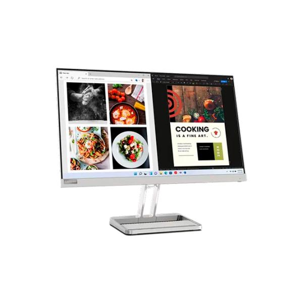 Монитор Lenovo L24i-40 23.8" Full HD 100 Гц/ 4 мс/ Серебристый photo 2