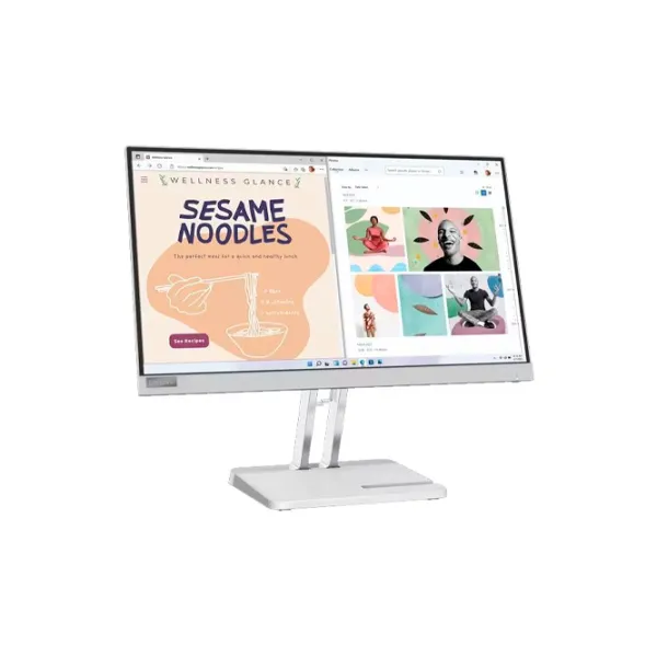 Монитор Lenovo L24e-40 23.8" Full HD 100 Гц/ 4 мс/ Серебристый photo 2