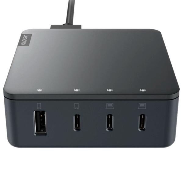 Adapter Lenovo Go Multi-Port Charger USB Type-A/ Black photo 4